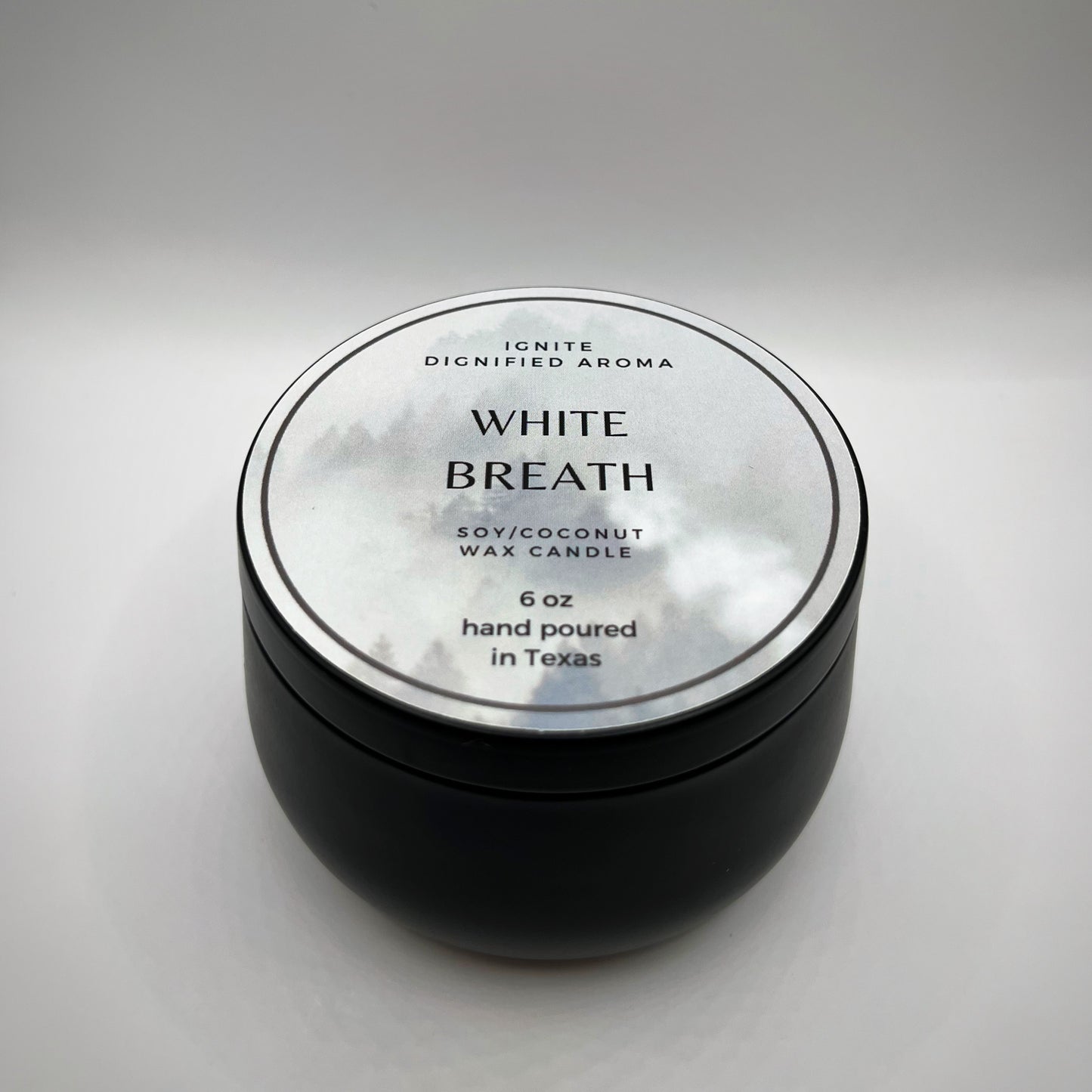 White Breath Candle